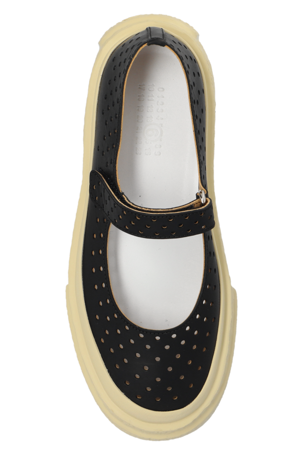 SchaferandweinerShops GB - Ivory Rainbow Kitten Heel Shoes